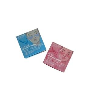 LA Splash Skincare Jelly Eye Masks Set Rose + Chilled Under Eye Patches 2pk